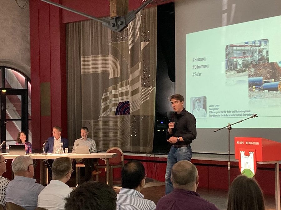Vortrag zur kommunalen Wärmeplanung in Besigheim