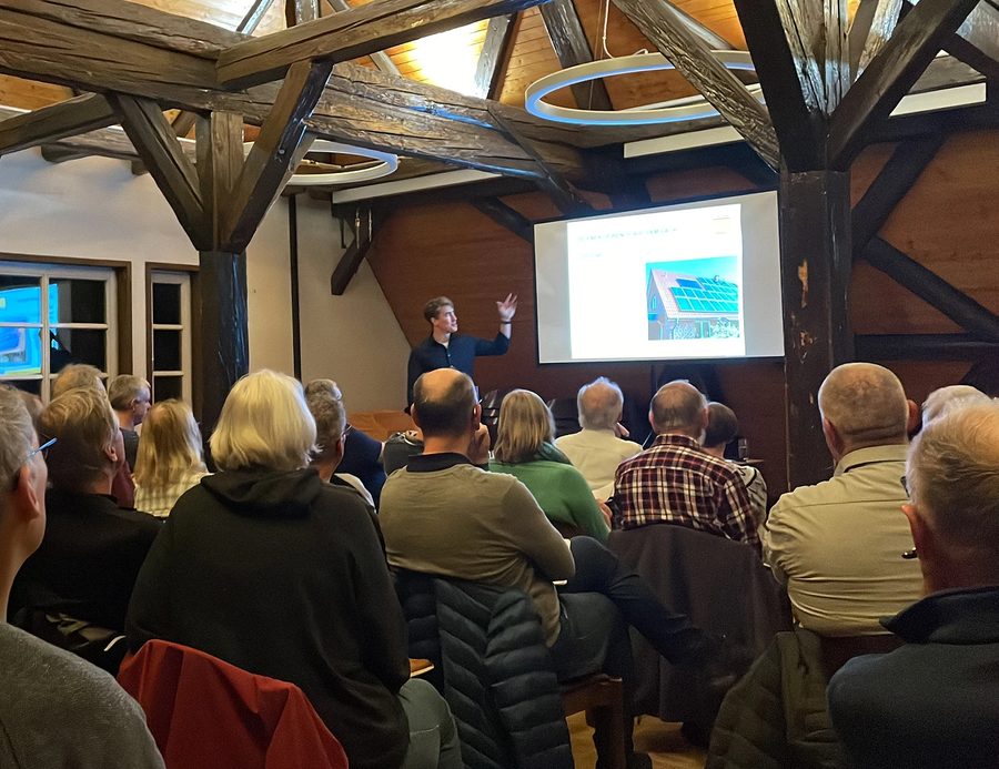 Abendvortrag zu Wärmepumpe und Solarstrom in Poppenweiler