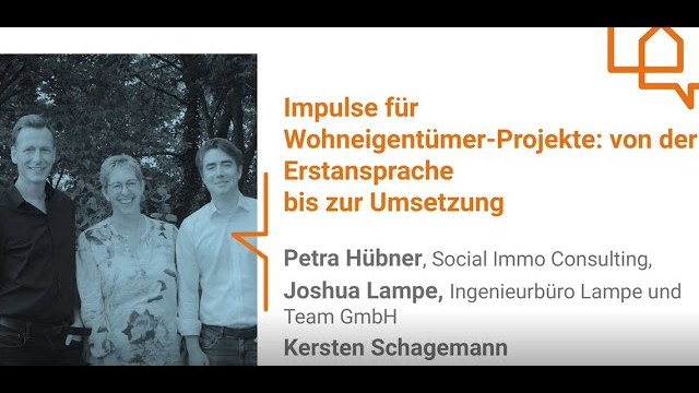 Videovorschau: Impulse für Wohneigentümer-Projekte: von der Erstansprache bis zur Umsetzung
